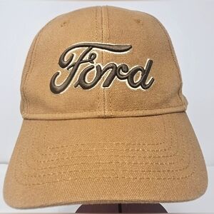 Ford Duck Canvas Ball Cap Adjustable